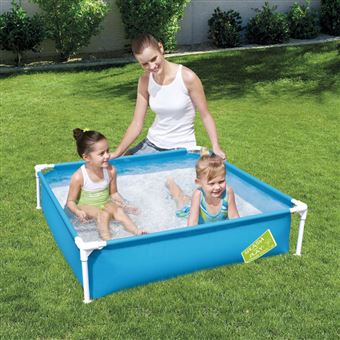 Piscina Infantil Tubular Removível Bestway My First Pool | 122x122x30,5 cm - Azul - 1