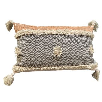 Capa de almofada HOGARMYCTEX | algodão Pima | 30x50 | Terracota - 1