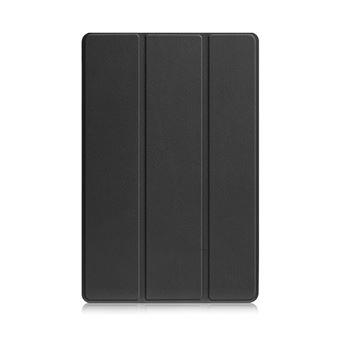 Capa Magnética Dobrável Goeik com Abertura de Caneta para Lenovo Tab 12 Pro - Preto - 1