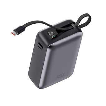 Power Bank Ksix BPB30PD65INTG | 30000 mAh | Cinzento - 1