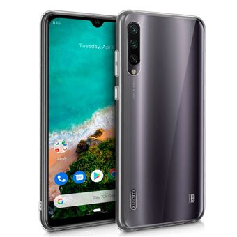 Capa Livro COOL em Silicone para Xiaomi Mi A3 Transparente - 1