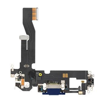 Conector De Carga Lightning E Microfone Clappio Para Iphone 13 Substituição Azul-Escuro - 1