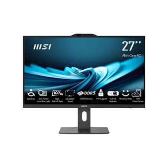 PC All-in-One MSI Pro AP272P 14M-496EU | 27'' | Intel® Core i5-14400 | Intel UHD Graphics 730 | 16 GB | SSD 512GB - 1