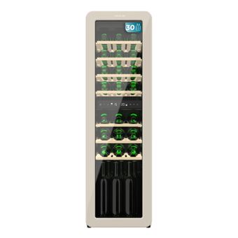 Cave de Vinho Cecotec Bolero GrandSommelier Origin Duo 30 Hit Beige | 120,5x36,6x47,6 cm | 30 Garrafas | G - 1