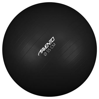 Bola de Fitness Avento 55 cm de diâmetro preto - 1