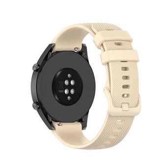 Bracelete de Silicone 20mm, libertação rápida, bege Magunivers para Huawei Watch GT 2 42mm/GT 3 42mm - 1