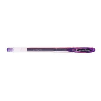 Uni-Ball UM-120 Caneta de gel Roxo 1 peça(s) Roxo e Transparente - 1