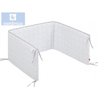 Protetor para Cama de Grades Cambrass | (60) 60X35 Cm Leão Cinza - 1