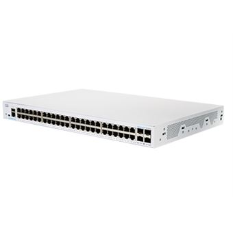 Switch de Rede Cisco CBS350-48T-4X | Prateado - 1