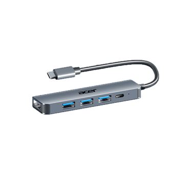 Adaptador 5 em 1 Acer HY41-T5-1 | Type-C a HUB 3USB3.0 PD100W HDMI para HUAWEI Mate40/P50 Samsung S20 - 1