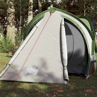 vidaXL Tenda de campismo p/ 2 pessoas 254x135x112 cm tafetá 185T azul