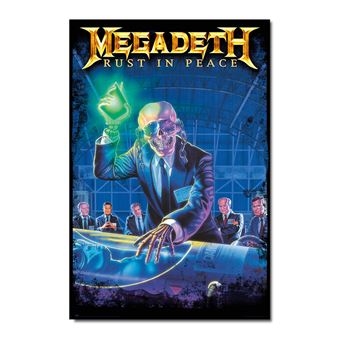 Cartaz Megadeth -Rust In peace - 1