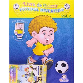 Livro de Colorir. Futebol Divertido - Volume 2 - 1