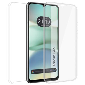 Capa Tumundosmartphone dupla transparente de PC + TPU com proteção 360 graus para Xiaomi Redmi A5 - 1