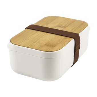 Lancheira com Talheres Ladelle Bento Whit-896318 | 19x12 - 1