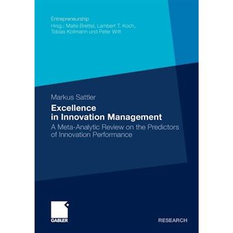 Excellence in Innovation Management - A Meta-analytic Review on the Predictors of Innovation Performance - Paperback - 2010 - 1