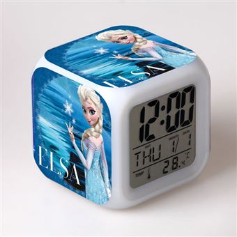 Despertador Infantil HSMY | LED | Multifuncional Colorido | FROZEN 61 - 1