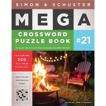 Simon & Schuster Mega Crossword Puzzle Book #21 - 1