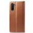 Capa Magunivers TPU + PU Lichia Castanho para Samsung Galaxy Note 10_2
