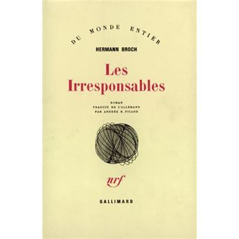 Les Irresponsables Roman - 1