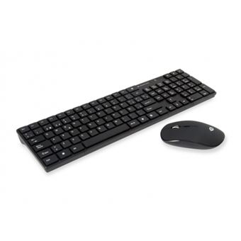 Teclado Wireless + Rato Conceptronic Orazio | Idioma: Espanhol | Preto - 1