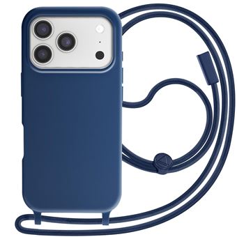 Capa Avizar para Apple iPhone 17 Pro Max | Silicone Azul - 1