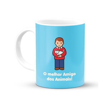 Caneca Little Drops of Water Melhor Amigo com Gato - 1