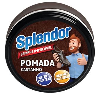 Pomada para Calçado Splendor | Castanha | 50ml - 1