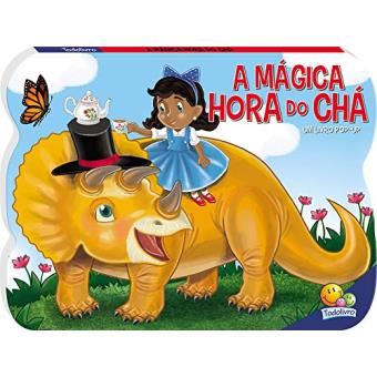 A Mágica Hora do Chá - Coleção Dino. Livro Pop-Up