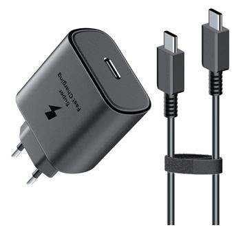 Carregador DUDAO | 45W | tipo-c | para Samsung Galaxy S24 Compatível com todos os telemóveis anteriores | Preto - 1