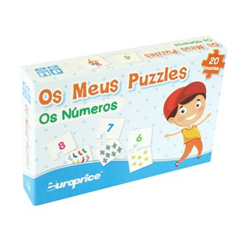 Os meus Puzzles - Os Números -  Europrice - 1