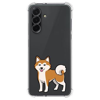 Capa Tumundosmartphone de Silicone à Prova de Choque para Samsung Galaxy A17 4G / 5G | Design de cães 02 desenhos - 1