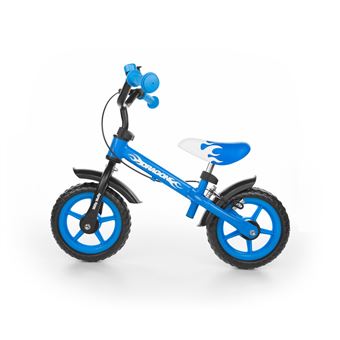 Bicicleta Milly Mally Dragon Z Hamulcem | Azul, Branco - 1