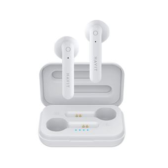 Auriculares Bluetooth True Wireless Havit TW935 - Branco - 1