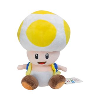 Peluche DreamWorks Super Mario | Toad Amarelo | 17 cm - 1