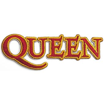 Emblema Rock Off Queen | Cut|Out Logo | Woven Patch - 1