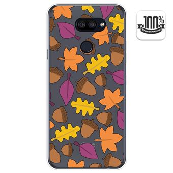 Capa Tumundosmartphone de Gel Transparente para LG K40S desenhos de design de outono - 1