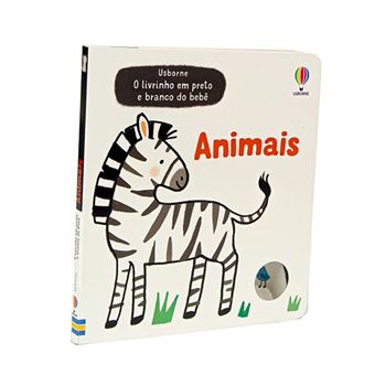 O Livrinho Em Preto E Branco Do Bebê - Animais - 1