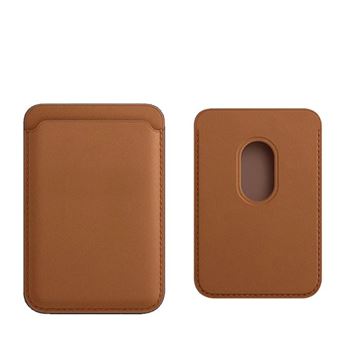 Carteira Magnética Phonecare Magnetic Wallet para iPhone 12 Pro Max - Castanho - 1