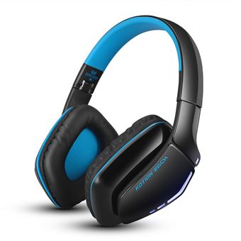 Auscultadores Gaming Bluetooth Magunivers KOTION CADA B3506 Dobrável para Jogos com Microfone Azul Escuro