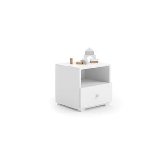 Mesa de cabeceira Kobi Emi White - 1