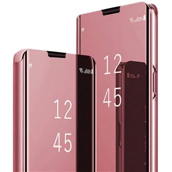 Capa Flip Clear View YIOU para Samsung Galaxy Note10+ - Cor de Rosa - 1
