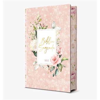 Bíblia Sagrada Flores Rosa - Nvi - 1