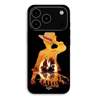 Capa Maniacase para iPhone 17 Pro Max | One Piece Luffy barco tripulação manga anime - 1