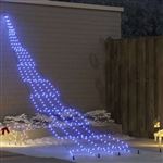 Árvore de Natal LED vidaXL com Estacas para o Solo | Azul 511 cm | Metal