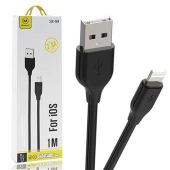 Cabo Mimacro Lightning para USB SJX-169  - Preto - 1