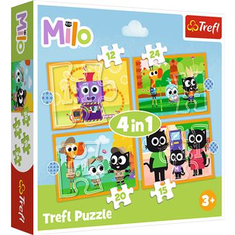 Puzzle Trefl Desenhos Animados 34654 - 1