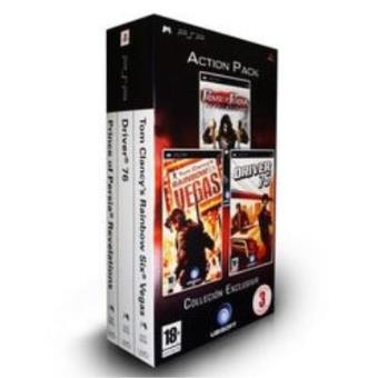 Rainbow Six Vegas+Pop Revelations+Driver 76 PSP - 1