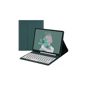 Capa Flip e Teclado Bluetooth Royal bailey TY-LX127 para Lenovo Tab P12 12.7&quot; 2023 - 1
