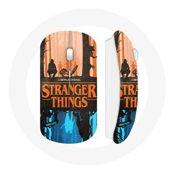 Rato Wireless Maniacase Stranger Things The Upside down Friends Capa - 1